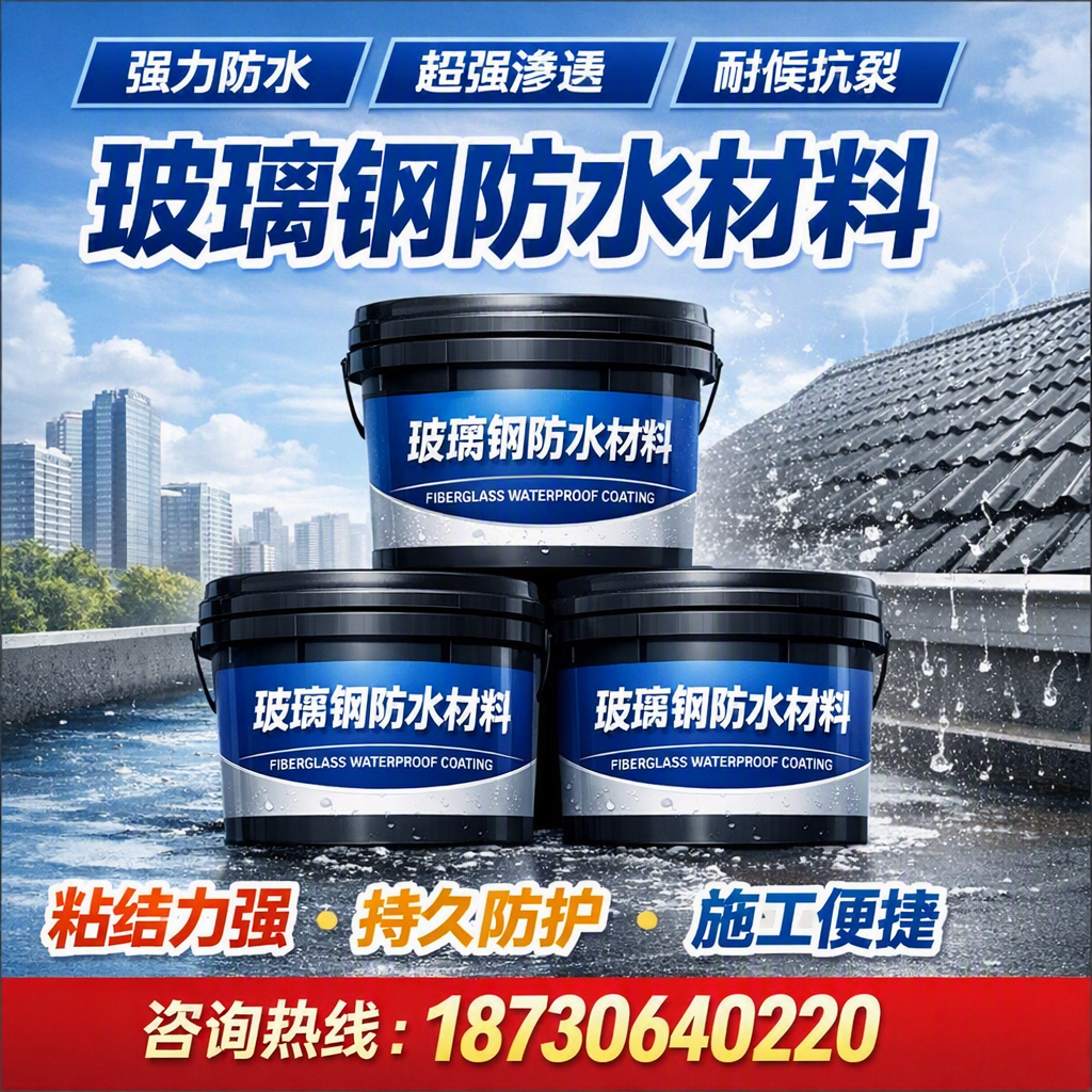 了解玻璃钢防水材料的市场趋势,伊春 企业不可不知
