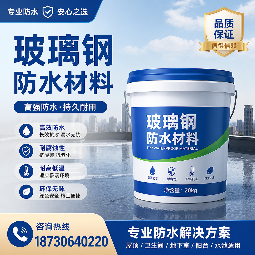 了解玻璃钢防水材料的市场趋势，伊春 企业不可不知