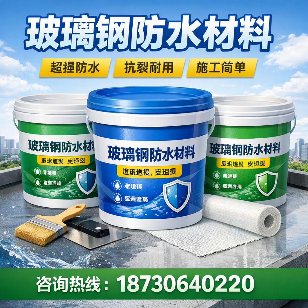 了解玻璃钢防水材料的市场趋势，伊春 企业不可不知